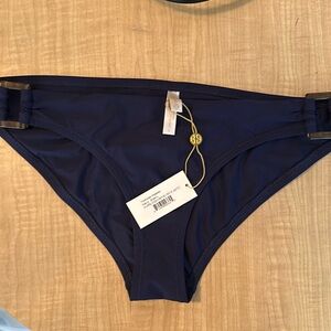 NWT Helen Jon navy blue swim bottoms